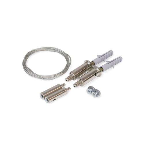 1,5 m wireoppheng for montering, krom