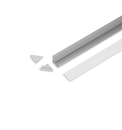 2m sett CABI12 + E SLIDE - Anodisert