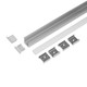 2m sett LINEA-IN20 + F CLICK - Anodisert