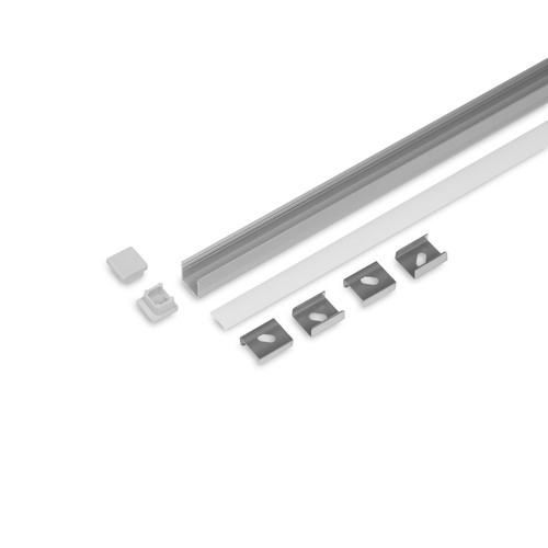 2m sett SMART10 + C2 CLICK - Anodisert
