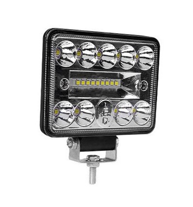 16W LED, 10-30V - Kald hvit, arbeidslampe, bil, lastebil, traktor, tilhenger, utrykningskjøretøy