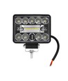 16W LED, 10-30V - Kald hvit, arbeidslampe, bil, lastebil, traktor, tilhenger, utrykningskjøretøy