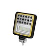 29W LED, 10-60V - Kald hvit + oransje, arbeidslampe, bil, lastebil, traktor, tilhenger, utrykningskjøretøy, 30 grader