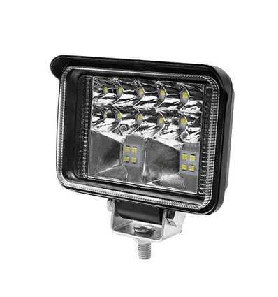 17W LED, 10-60V - Kald hvit, arbeidslampe, bil, lastebil, traktor, tilhenger, utrykningskjøretøy