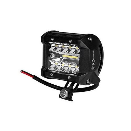 17W LED arbeidslampe - Bil, lastebil, traktor, tilhenger, utrykningskjøretøy, kald hvit, 10-30V