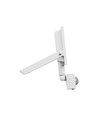 30W lyskaster med sensor - IP44, hvit, arbeidslampe, PIR-sensor