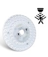 Ø17 cm / 24/18/12W Sensor LED-innsats - Valgfri CCT, erstatter G24, sirkelrør og kompaktrør, flicker free