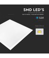 Casambi LED Panel 60x60 - 29W, Samsung LED chip, hvit kant