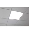 60x60 Casambi LED-panel, 36W - Høyde: 9mm, UGR19, hvit kant