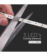 60 LED Stripe Lys 11W - Gul, IP20, 5m/rull