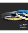 5m 10W/m COB-LED strip - 24V, 1000lm/m, IP20, 3000K, COB LED