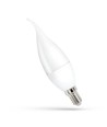 E14 8W LED kronelyspære - 710lm, 3000K, 160° spredning