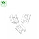Monteringsbrakett for kontorlampe - 3 stk, Spectrum 60cm 120cm 150cm