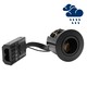GU10 Downlight Inno88 Utendørs - Sort, IP44, godkjent for montering i isolasjon