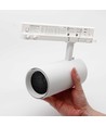 30W 3-faset dimbar RA92 PRO-CCT skinnespot - 120lm/w, justerbar CCT + lysstyrke, 3900lm, flicker free