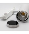 30W 3-faset dimbar RA92 PRO-CCT skinnespot - 120lm/w, justerbar CCT + lysstyrke, 3900lm, flicker free