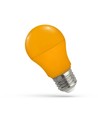 Spectrum 4,9W Oransje LED-pære - Matt, E27, A50, 230V