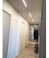 Trebetong/gips LED dimbar skinnesett 3x60cm - Innfelt, Fjernkontroll dimbar, Akustilight inkl. ledninger og driver