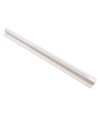 Trebetong/gips LED dimbar Skinnesett 6x60cm - Innfelt, Fjernkontroll dimbar, Akustilight inkl. ledninger og driver