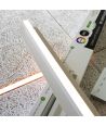 Trebetong/gips LED dimbar Skinnesett 3x90cm - Innfelt, Fjernkontroll dimbar Akustilight inkl. ledninger og driver