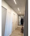 Trebetong/gips LED dimbar Skinnesett 5x90cm - Innfelt, Fjernkontroll dimbar, Akustilight inkl. ledninger og driver