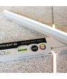 Trebetong/gips LED dimbar Skinnesett 4x120cm - Innfelt, Fjernkontroll dimbar, Akustilight inkl. ledninger og driver