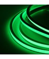 5m AnyCut Neon Flex 10x10 Grønn LED strip - 8W/m, 12V, Ingen klippeavstand