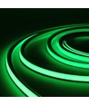 5m AnyCut Neon Flex 10x10 Grønn LED strip - 8W/m, 12V, Ingen klippeavstand