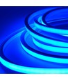 5m AnyCut Neon Flex 10x10 Blå LED strip - 8W/m, 12V, Ingen klippeavstand