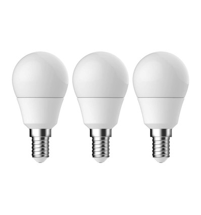 3 stk. Nordlux 2.9W LED pære 230V, E14
