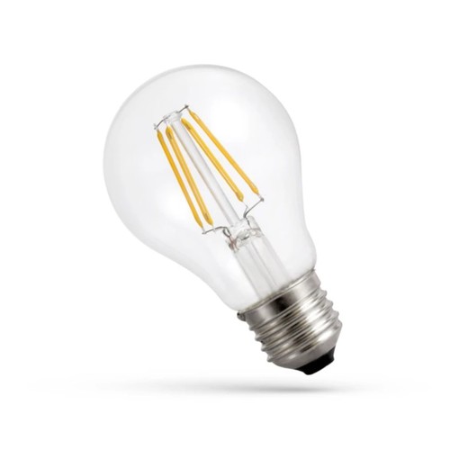 A67 LED 11W E27 - 230V, Kulltråd, Nøytral Hvit, Klar, Spectrum