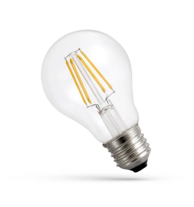A67 LED 11W E27 - 230V, Kulltråd, Nøytral Hvit, Klar, Spectrum