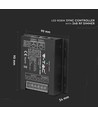 RGBW Sync Controller med 24-knappers RF fjernkontroll - 12V/24V, 4 kanaler, RJ45 synkronisering, IP20
