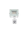 10W lyskaster med sensor - Hvit, IP44, PIR sensor, 230V, Spectrum