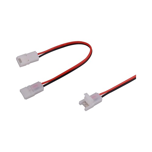 Skjøteledd til 8mm LED strip - Dual Head, 2-leder