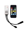 WiFi LED controller med fjernkontroll, 12V/24V - Smart Life, Google Home, CCT/RGB, 72-144W