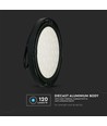 100W LED high bay, 120lm/W - 110 grader, IP65, 6500K, sort finish
