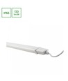 150cm LED armatur m. plugg og bryter - 45W, 230V, 2m kabel + stikkontakt, av/på, IP65