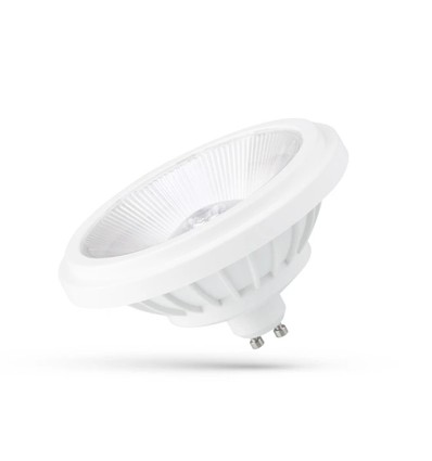 Spectrum AR111 GU10 14W LED spot - 230V, 40° spredning, hvit, 230V