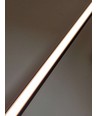 Lys til akustikkpanel, 240cm, svart - Komplett sett med aluprofil og CCT LED stripe