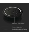 Touch dimmer til LED strips, sort - Trådløs, batteridrevet, til 12V/24V, veggmontert