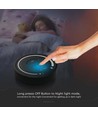Touch dimmer til LED strips, sort - Trådløs, batteridrevet, til 12V/24V, veggmontert