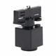 SPS2 Adapter Slim - 3-faset, med stikkontakt, svart, Spectrum