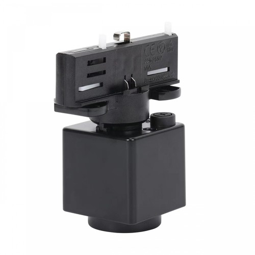 SPS2 Adapter Slim - 3-faset, med stikkontakt, svart, Spectrum