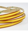 5m 10W/m FreeCut COB Varm hvit LED-strip - 12V DC, ingen klippeavstand