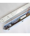 150cm 60W armatur HiCRI, gjennomgangskoblet - IP65, RA90, flimmerfri