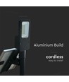 50W Solara LED gatelampe med solcelle - 4000lm, IP65, 4000K, inkl. fjernkontroll og batteri