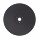 Plate til Spectrum vegglampe - Ø30cm, høyde 3cm, rund, sort