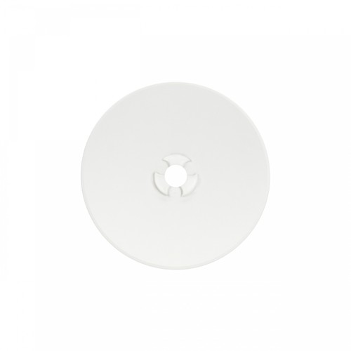 Piatta plate base for armatur - Piatta, 240x30, hvit, rund