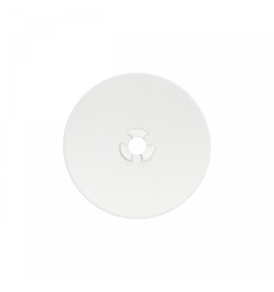 Piatta plate base for armatur - Piatta, 240x30, hvit, rund